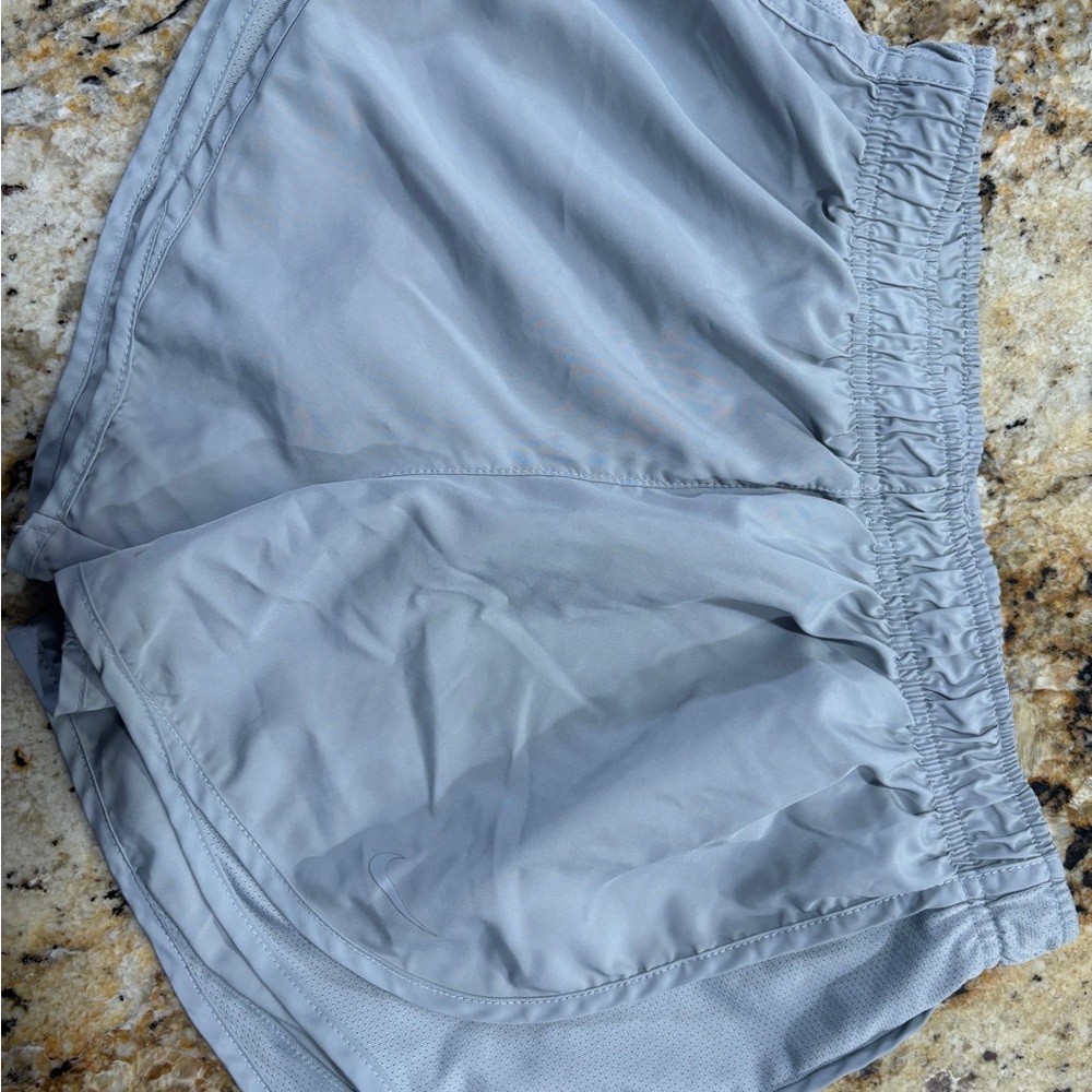 Nike Light Gray Athletic Shorts